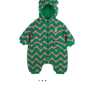 JELLY MALLOW  Size 18-24M Baby Toddler Zigzag Polar Pilot | Green